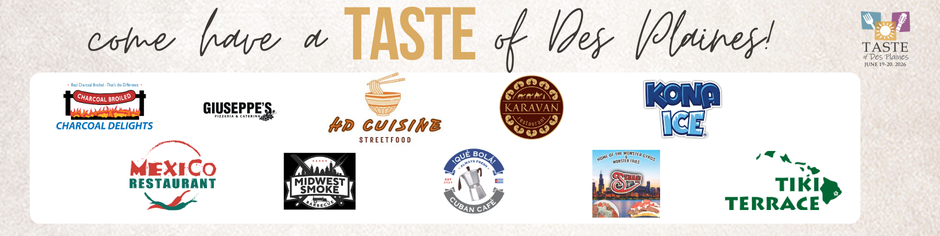 This year’s Taste of Des Plaines features 10 local food vendors.